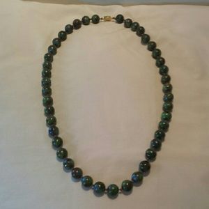 Vintage Cloisonne bead necklace